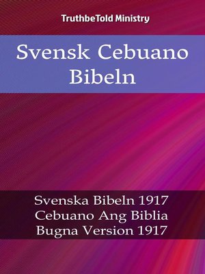 cover image of Svensk Cebuano Bibeln